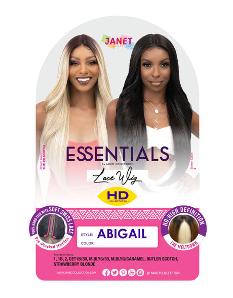 JANET ESSENTIALS HD LACE ABIGAIL WIG