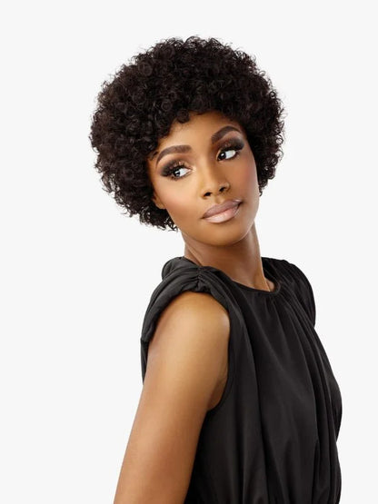 Sensationnnel BLISS 100% Human Hair, Empire, Empire wig, Salt&Pepper, Special Gray Colors, Trendy Natural Look