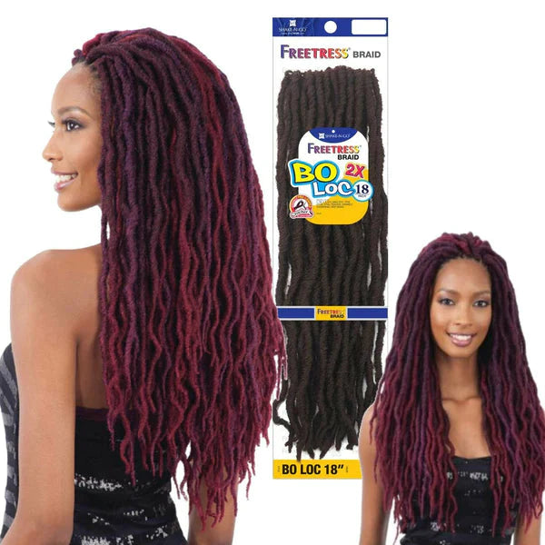 FREETRESS: 2X BO LOC 18'' Find Your New Look Today!