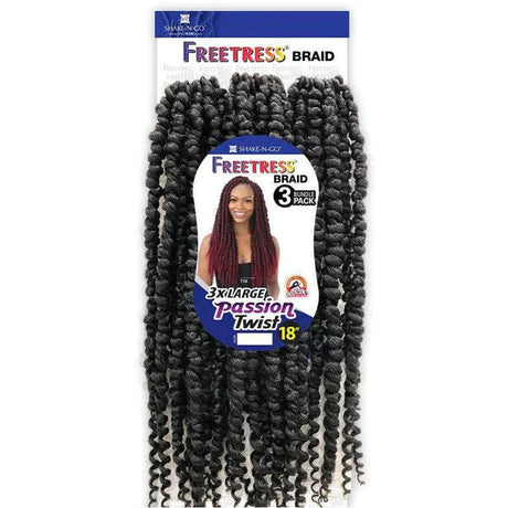 FREETRESS: 3X LARGE PASSION TWIST 18'' CROCHET BRAIDS Find Your New Look Today!