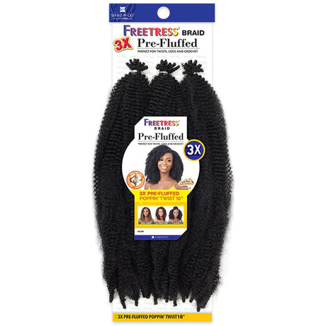 FREETRESS: 3X PRE-FLUFFED POPPIN' TWIST 16'' 1 review Find Your New Look Today!