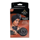 Firstline Evolve Royal Ties Top Knot Turban Black Find Your New Look Today!