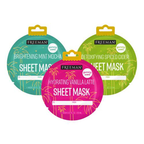 Freeman Yummy Scent Ornament Sheet Mask 0.67oz / 20ml Find Your New Look Today!
