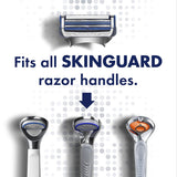 Gillette SkinGuard Men's Razor Handle, 3 Blade Refills + PURE Shave Gel Find Your New Look Today!
