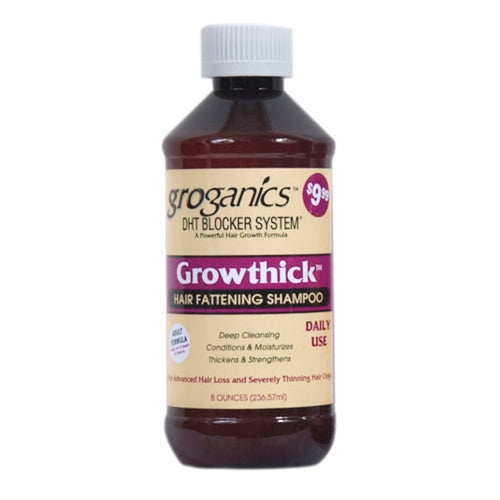 Groganics DHT Hair Fattening Shampoo [Growthick] Find Your New Look Today!