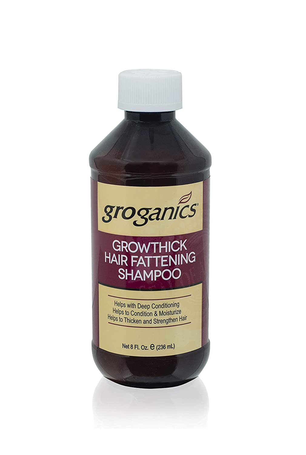 Groganics Grow Thick Hair Fattening Shampoo, 8 Ounce Find Your New Look Today!