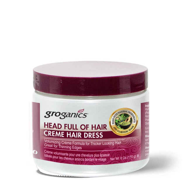 Groganics Head Full of Hair Creme Hair Dress 6 oz Find Your New Look Today!