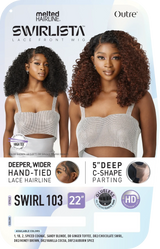 OUTRE MELTED HAIRLINE SWIRLISTA LACE FRONT WIG - SWIRL 103 - 22"