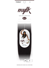 OUTRE MYLK HUMAN WEAVING HAIR - YAKI (SPECIAL COLORS) 8"-18"