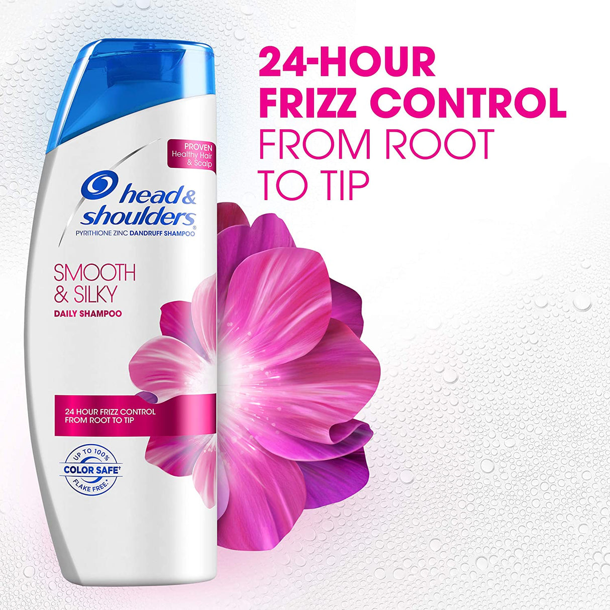 Head & Shoulders Smooth & Silky Dandruff Shampoo, 21.9 Fluid Ounce Find Your New Look Today!