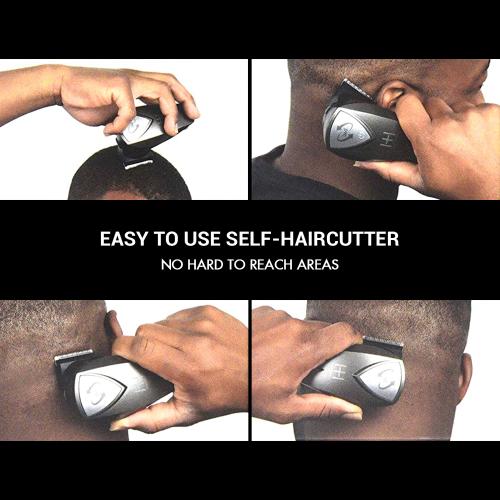 Hot n Hotter Rechargeable 360 Rotating Head Self-Haircutter Find Your New Look Today!