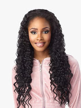 Sensationnel UD 12 Long-length style in thin and Unique, separated crimp curl style with natural layer to give volume.
