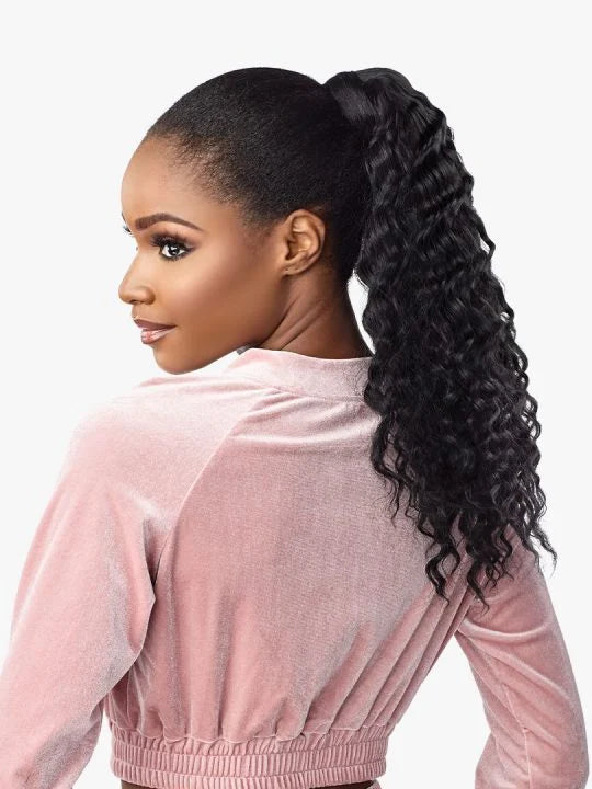 Sensationnel UD 12 Long-length style in thin and Unique, separated crimp curl style with natural layer to give volume.