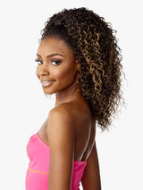Sensationnel IWD 18 ½ wig, 100% Premium Fiber, Drawstring cap, Half Wig,