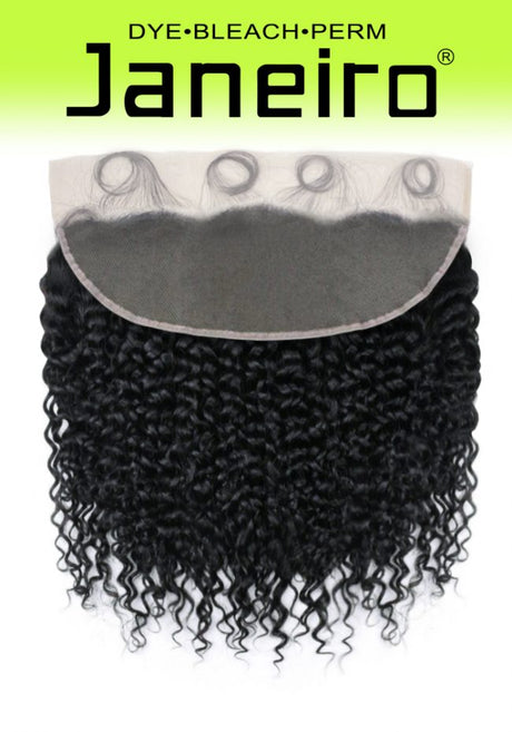 JANEIRO 13X4 FRONTAL-BOHEMIAN CURL 100% UNPROCESSED VIRGIN HUMAN HAIR