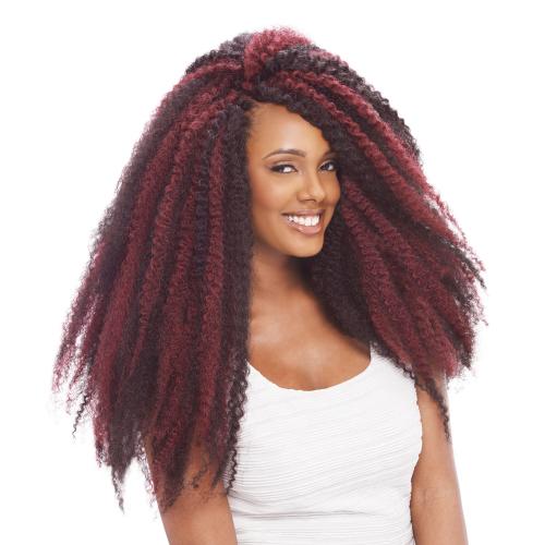 Janet Collection Kanekalon Braids Noir 10X Afro Twist Braid (Marley Style) Find Your New Look Today!