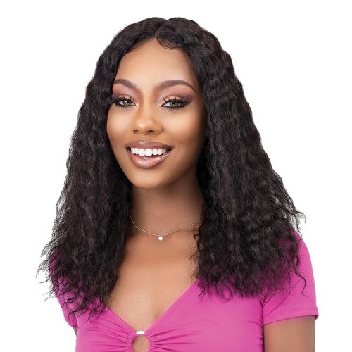 Janet Collection Natural Virgin Remy Indian Hair HD Swiss Lace Front Wig Luscious Wet N Wavy Super French Find Your New Look Today!