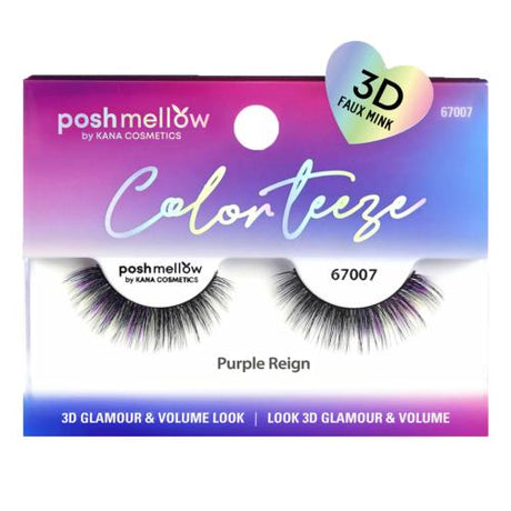 KANA Posh Mellow 3D Faux Mink Color Teeze Color Eyelash Find Your New Look Today!
