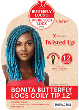 OUTRE X-PRESSION - TWISTED UP - BONITA BUTTERFLY LOCS COILY TIP 12"
