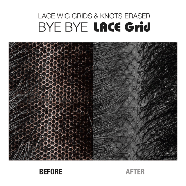 Lace Wig Grids and Knots Eraser Silicone Lace Melting Tape, Bye Bye Lace Grid Find Your New Look Today!