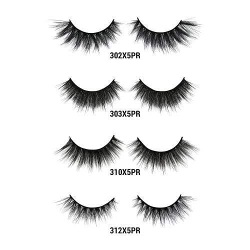 Laflare 3D Cashmere Eyelashes Value Pack 5 Pairs Find Your New Look Today!