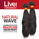 Live! Unprocessed Brazilian Virgin Remy Human Hair Weave Natural Wave Find Your New Look Today!