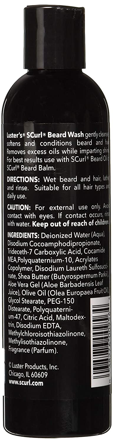 Luster's SCurl Beard Wash Find Your New Look Today!