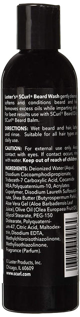 Luster's SCurl Beard Wash Find Your New Look Today!