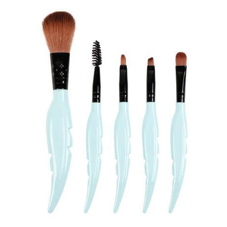 Mint Leaf Makeup Brush Kit 5pcs Find Your New Look Today!