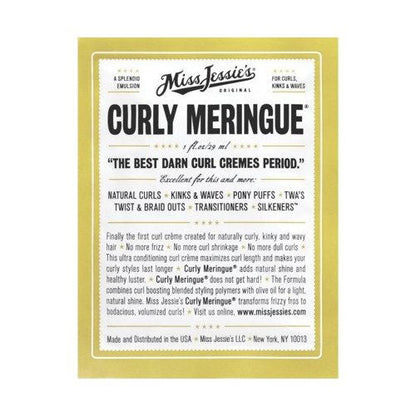 Miss Jessie's Curly Meringue Find Your New Look Today!