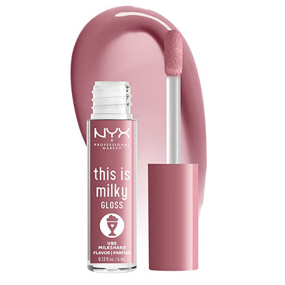 NYX PROFESSIONAL MAKEUP This Is Milky Gloss, Lip Gloss with 12 Hour Hydration, Vegan Find Your New Look Today!