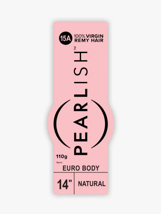 Sensationnel PEARLISH EURO BODY 100% Virgin Remi Human Hair, 15A, 15A grade, Lustrous hair, Polished, Sleek straight style, Smooth texture & touch
