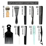 STUDIO LIMITED Barber Starting Kit 35pcs Find Your New Look Today!