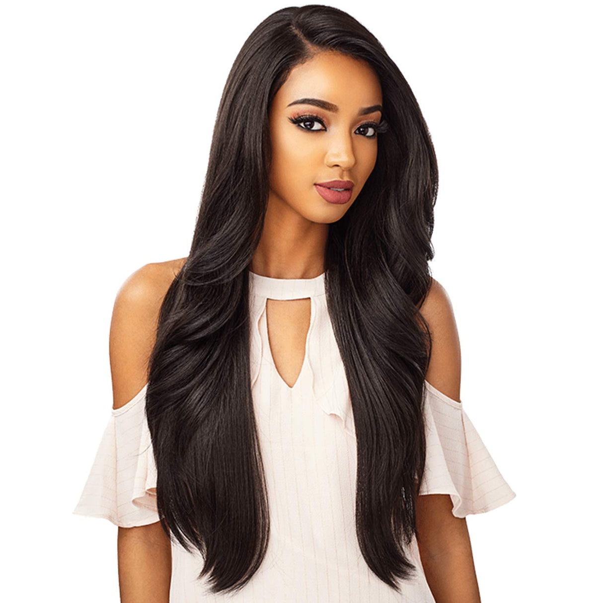 Sensationnel WHAT LACE 13x6 Wigs - Cloud 9 Synthetic Hair Hand Tied Natural Preplucked Hairline Illusion Lace Frontal Lacewig -Whatlace MORGAN (1B) Find Your New Look Today!