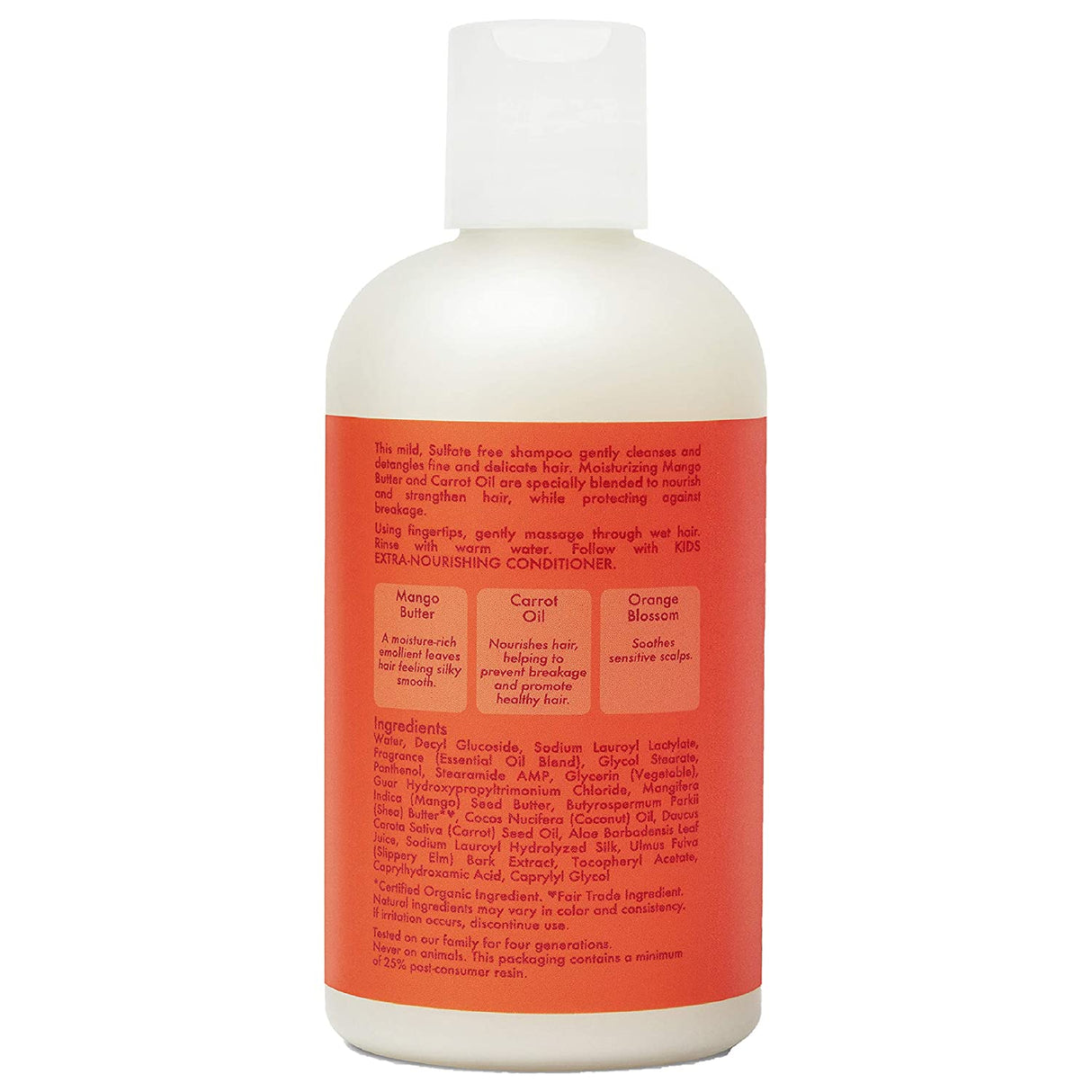 SheaMoisture Extra-Nourishing Shampoo hair care for Kids Mango Carrot with Shea Butter 8 oz Find Your New Look Today!