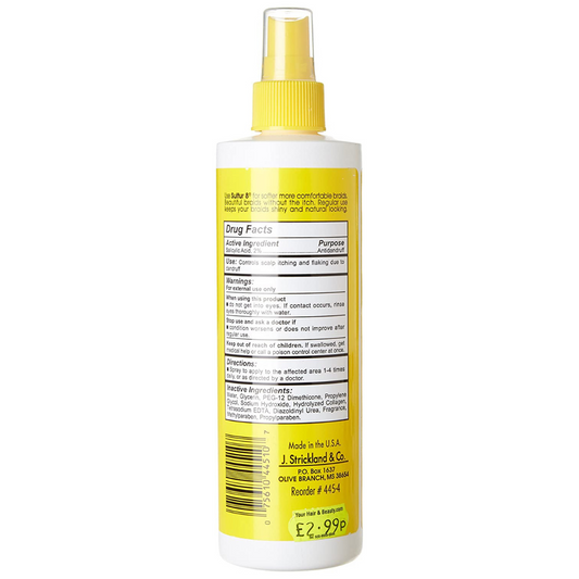 Sulfur 8 Dandruff Treatment For Braids 12 oz. Spray Find Your New Look Today!