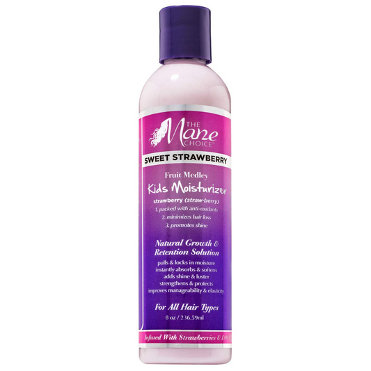 The Mane Choice Sweet Strawberry Fruit Medley Kids Moisturizer, 8 Ounce Find Your New Look Today!