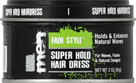 ULTRA SHEEN MEN'S SUPER HOLD HAIR DRESS 3OZ Find Your New Look Today!