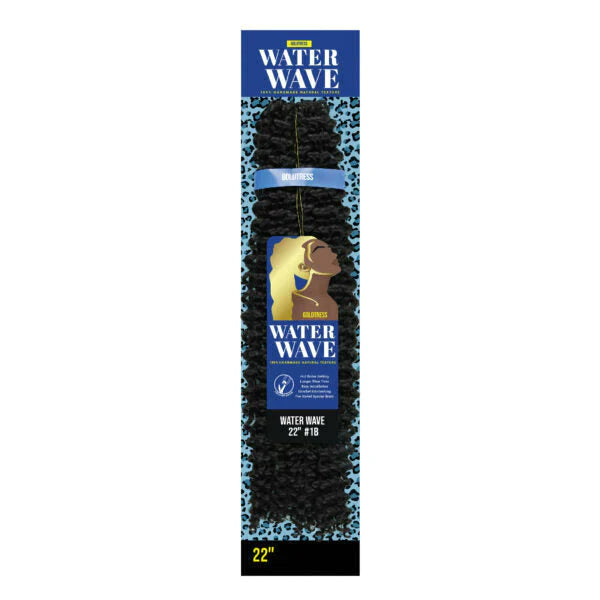 GOLDTRESS: WATER WAVE CROCHET BRAIDS 22"