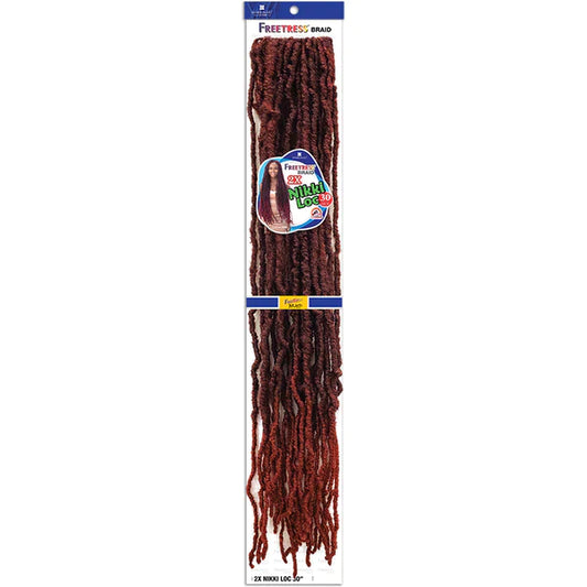 FREETRESS: 2X NIKKI LOC 30" CROCHET BRAIDS