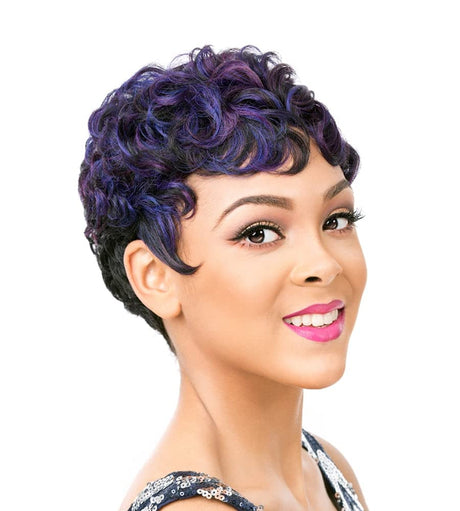 it's a wig! Synthetic Hair Wig Nuna (1B - OFF BLACK) Find Your New Look Today!