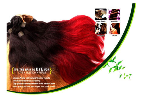 Janet Collection Brazilian Bundle Hair 100% Remy HH BOMBSHELL NATURAL BODY WAVE 12"-14" - 16"-18" - Hollywood Beauty STL