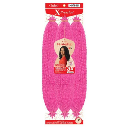 OUTRE X-PRESSION TWISTED UP - SPRINGY AFRO TWIST 24" - 3X